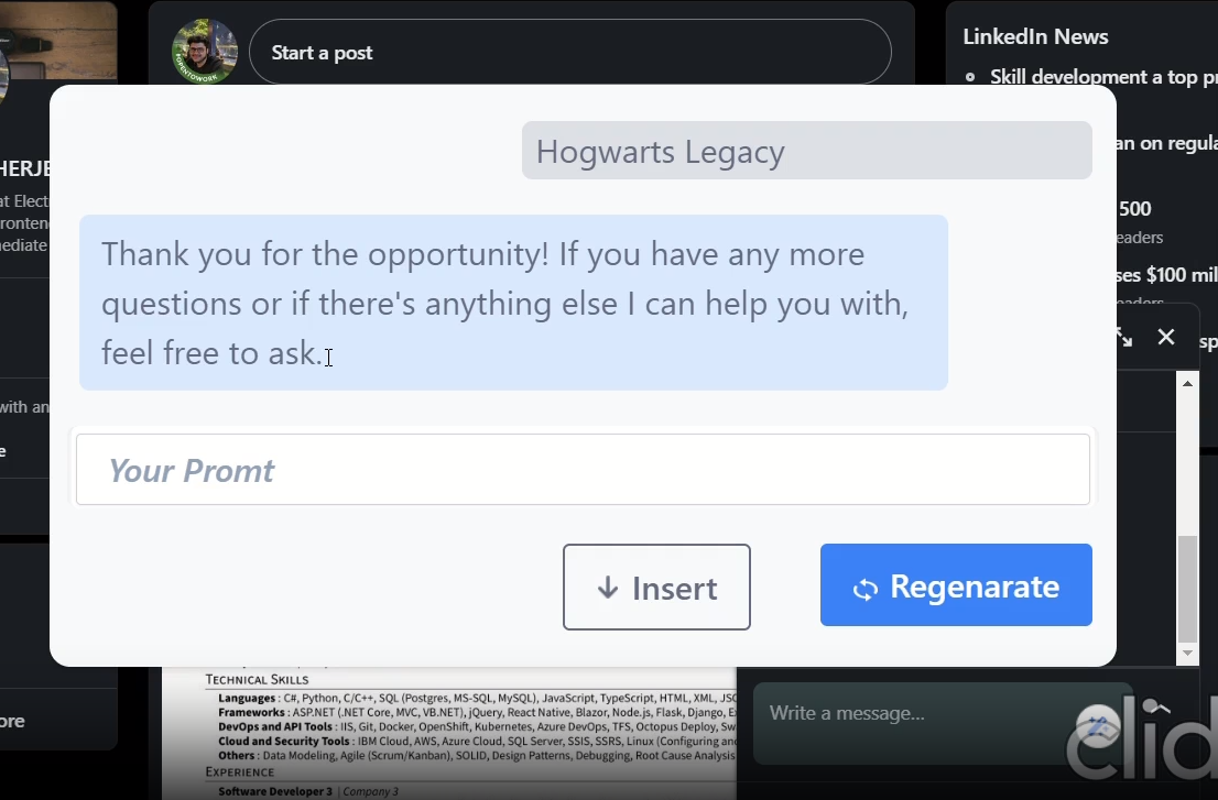 LinkedIn-AI-Reply-Chrome-Extension